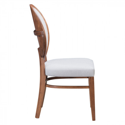 ZUO - Regents Dining Chair (Set Of 2) in Walnut/Light Gray