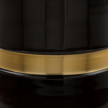 ZUO - Density Side Table And in Black/Gold