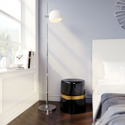 ZUO - Density Side Table And in Black/Gold