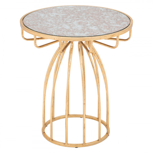ZUO - Silo Side Table in Gold