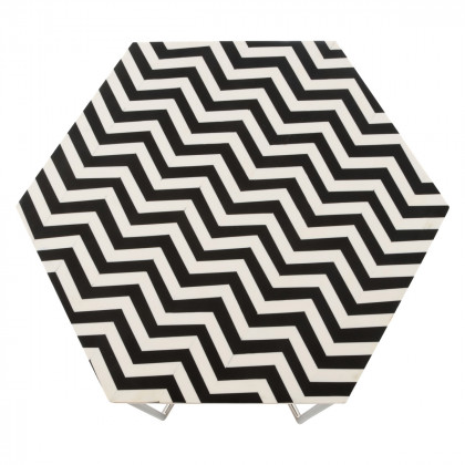 ZUO - Forma Side Table in Multi-Color/Silver