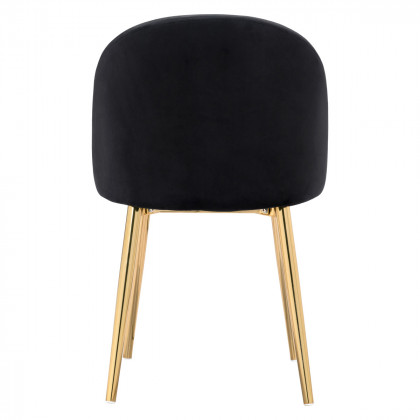 ZUO Cozy Dining Chair (Set Of 2) - Black/Gold