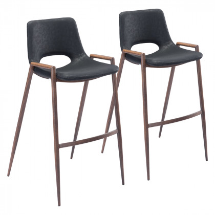 ZUO - Desi Bar Chair (Set Of 2)