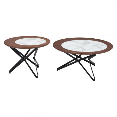 ZUO - Anderson Coffee Table Set in Multi-Color/Black