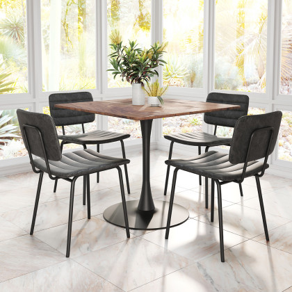 ZUO - Boston Dining Chair (Set Of 2) in Vintage Black