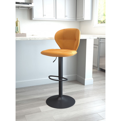 ZUO Salem Bar Chair - Yellow/Black