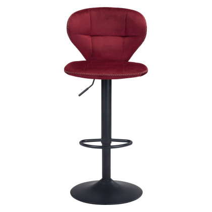ZUO Salem Bar Chair - Red/Black