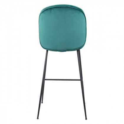 ZUO Miles Bar Chair - Green/Black