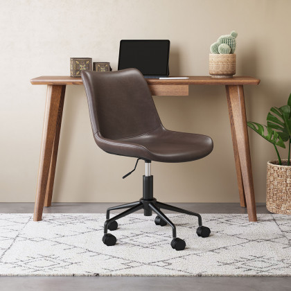 ZUO Byron Office Chair - Brown/Black