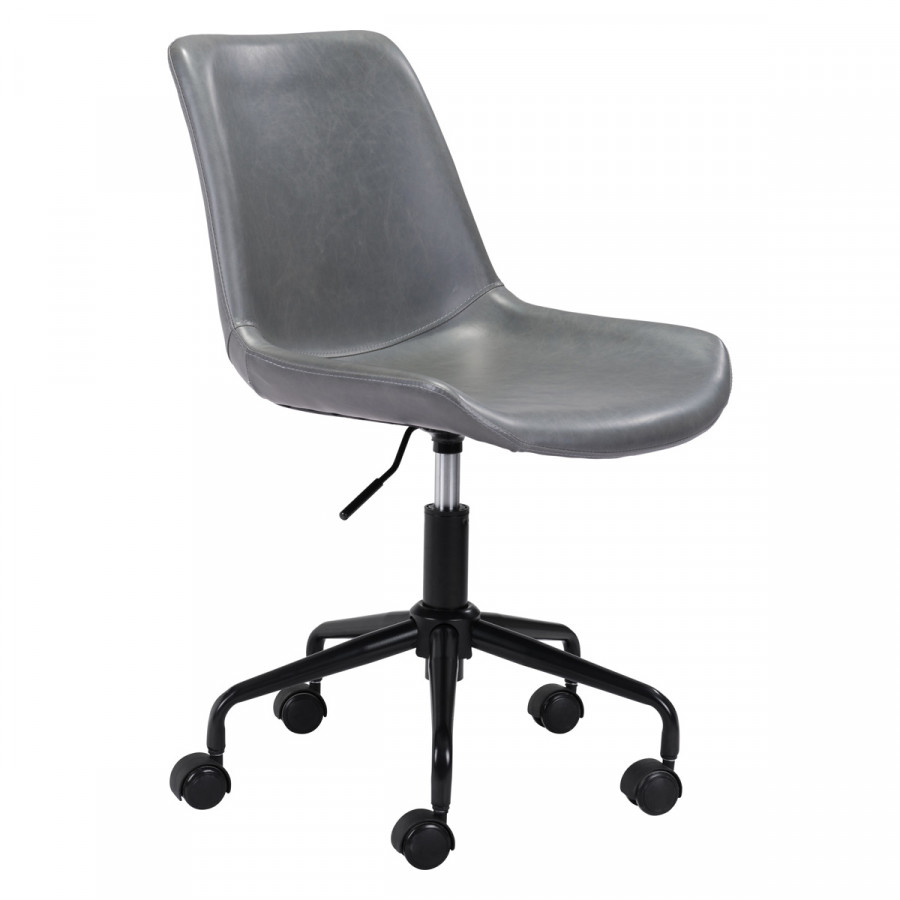 ZUO Byron Office Chair - Gray/Black