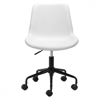 ZUO Byron Office Chair - White/Black