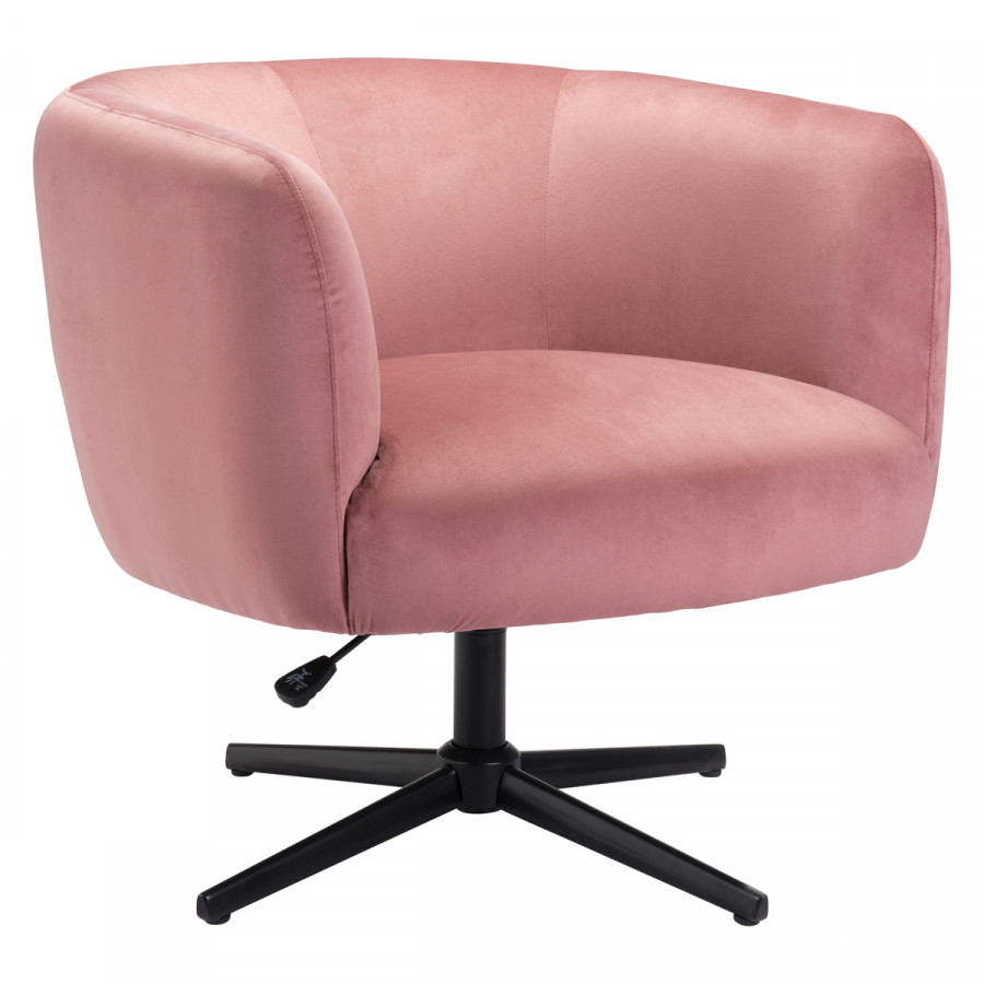 ZUO - Elia Accent Chair in Pink/Black