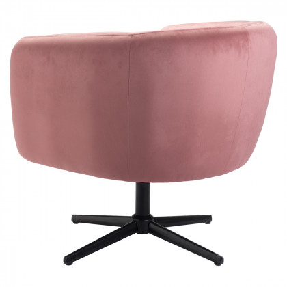ZUO - Elia Accent Chair in Pink/Black