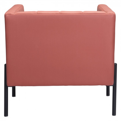 ZUO Jess Accent Chair - Rust/Black