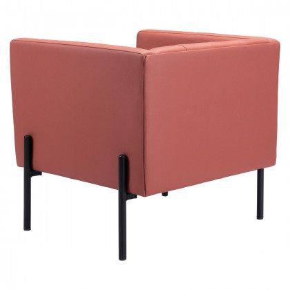 ZUO Jess Accent Chair - Rust/Black