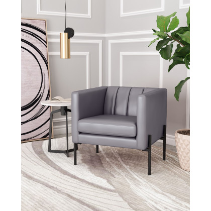 ZUO Jess Accent Chair - Gray/Black