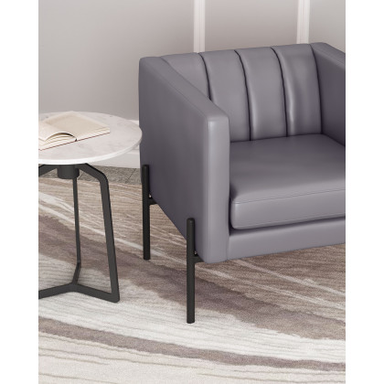 ZUO Jess Accent Chair - Gray/Black