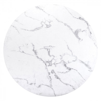 ZUO - Amiens Dining Table in White/Black