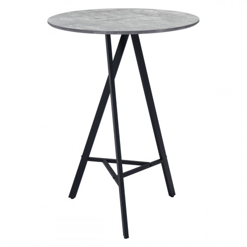 ZUO - Metz Bar Table in Gray/Black