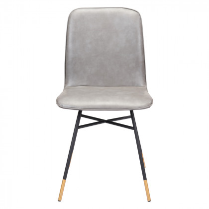 ZUO Var Dining Chair (Set Of 2) - Gray/Black/Gold