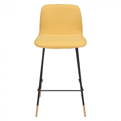 ZUO Var Counter Chair - Yellow/Black/Gold