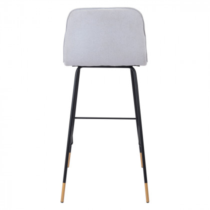 ZUO - Gironde Bar Chair in Light Gray/Black