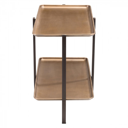 ZUO - Benjamin Coffee Table in Gold/Dark Gray