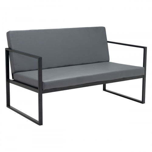 ZUO Claremont Sofa - Gray/Black
