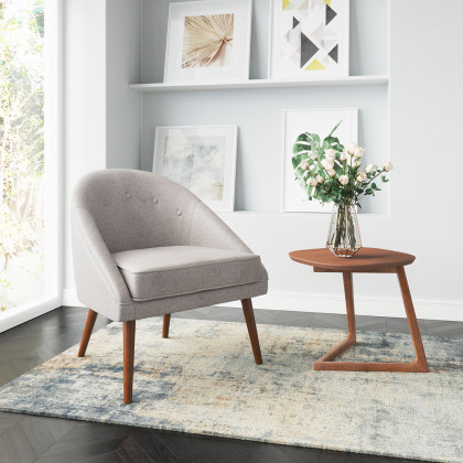 ZUO - Cruise Chair Accent in Gray/Brown