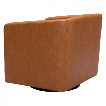 ZUO Brooks Accent Chair - Brown/Black