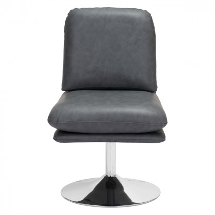 ZUO Rory Accent Chair - Gray/Silver