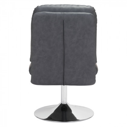ZUO Rory Accent Chair - Gray/Silver