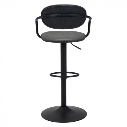ZUO Kirby Bar Chair - Vintage Black/Black