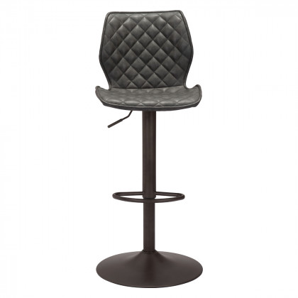 ZUO Seth Bar Chair - Vintage Gray