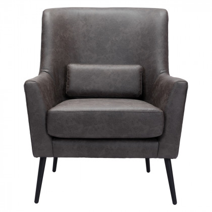 ZUO Ontario Accent Chair - Vintage Black