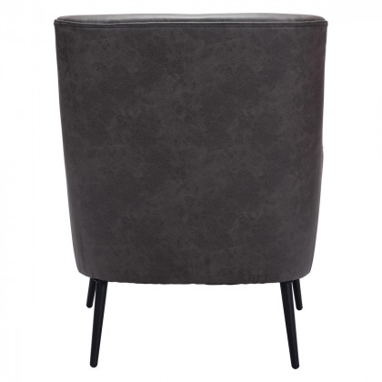 ZUO Ontario Accent Chair - Vintage Black