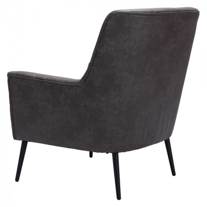 ZUO Ontario Accent Chair - Vintage Black
