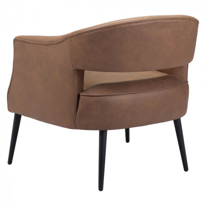 ZUO Berkeley Accent Chair - Vintage Brown/Black