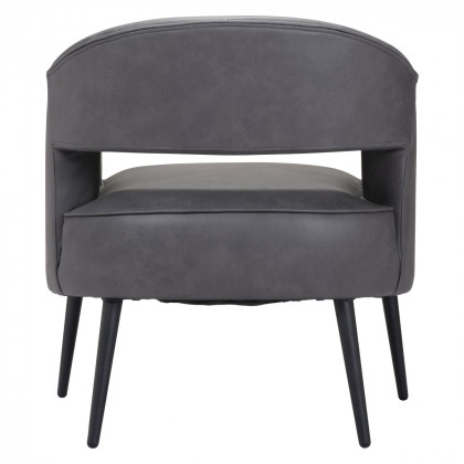 ZUO Berkeley Accent Chair - Vintage Gray/Black