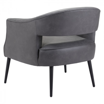 ZUO Berkeley Accent Chair - Vintage Gray/Black