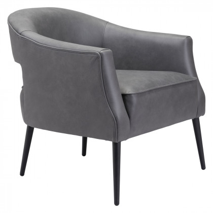 ZUO Berkeley Accent Chair - Vintage Gray/Black