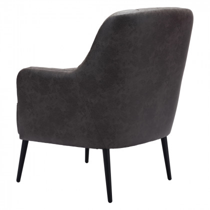 ZUO Tasmania Accent Chair - Vintage Black