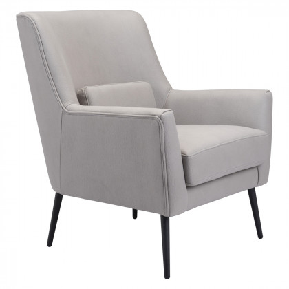 ZUO Ontario Accent Chair - Gray/Black