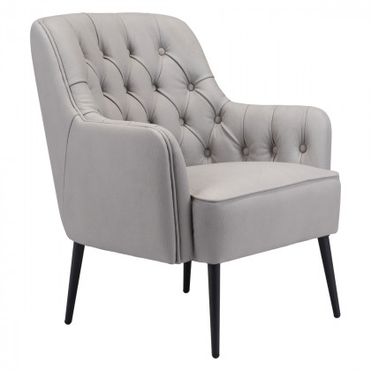 ZUO Tasmania Accent Chair - Gray/Black