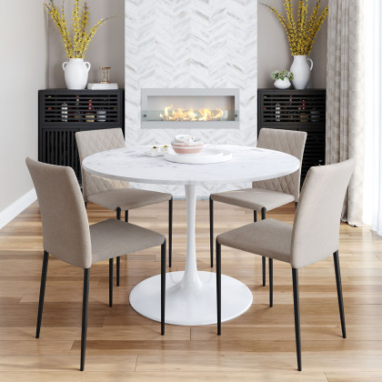 ZUO - Phoenix Dining Table in White