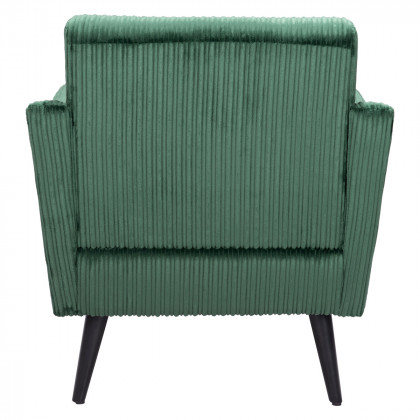 ZUO Bastille Accent Chair - Green/Matte Black