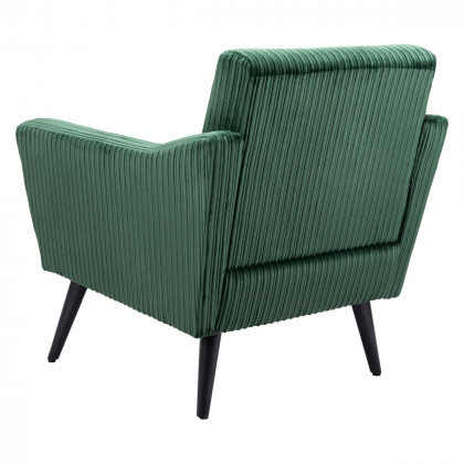 ZUO Bastille Accent Chair - Green/Matte Black