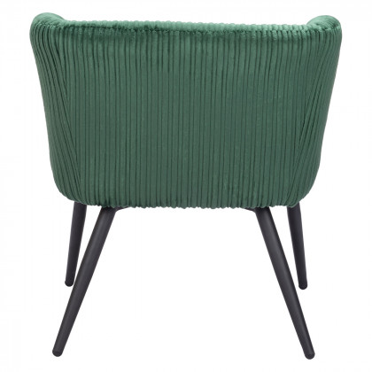 ZUO Papillion Accent Chair - Green/Matte Black