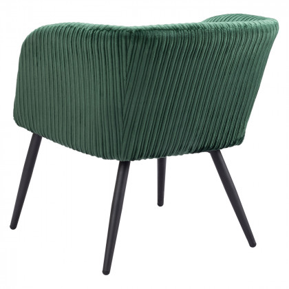 ZUO Papillion Accent Chair - Green/Matte Black