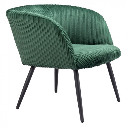 ZUO Papillion Accent Chair - Green/Matte Black